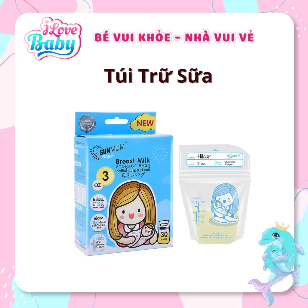 Túi Trữ Sữa Sunmum