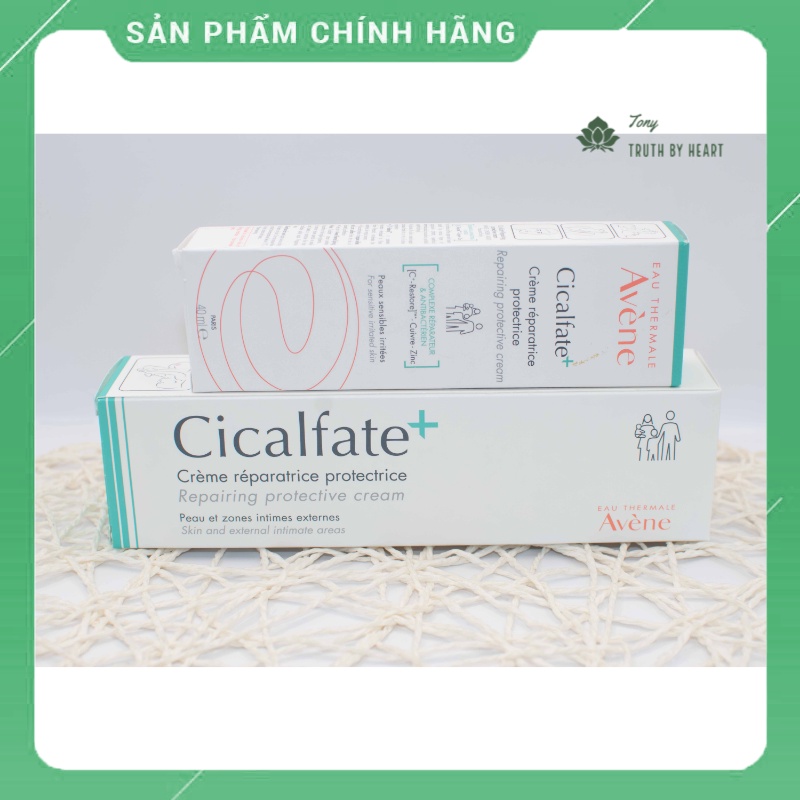 Kem dưỡng Avene Cicalfate repair phục hồi da dưỡng ẩm và giảm thâm sẹo 40ml, 100ml