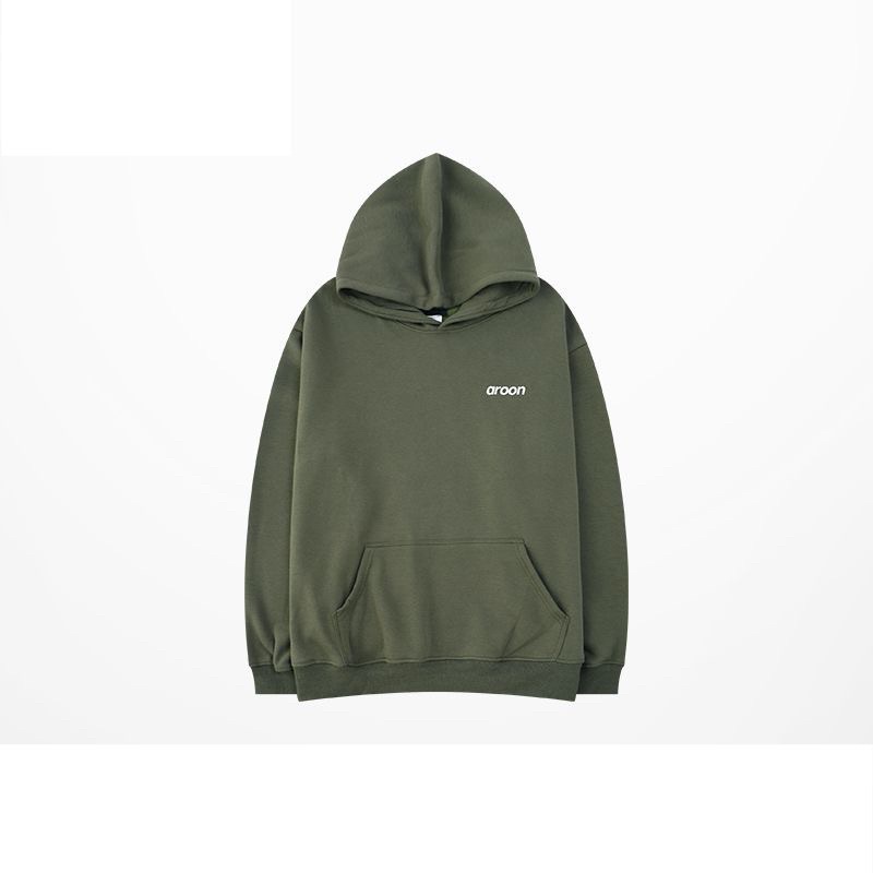 Áo hoodie Nelly lót lông unisex form rộng HEY BIG, áo nỉ có mũ trơn - aroon