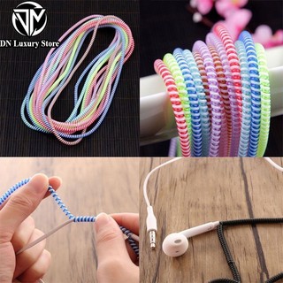 Dây Cuốn Sạc Điện Thoại, Tai nghe điện thoại_ Chống Rối _Chống Đứt Gẫy Cho Cáp Sạc Và Tai Nghe DN Luxury