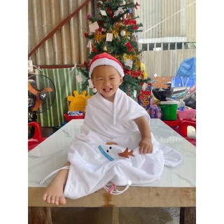 Chăn noel kèm nón.
