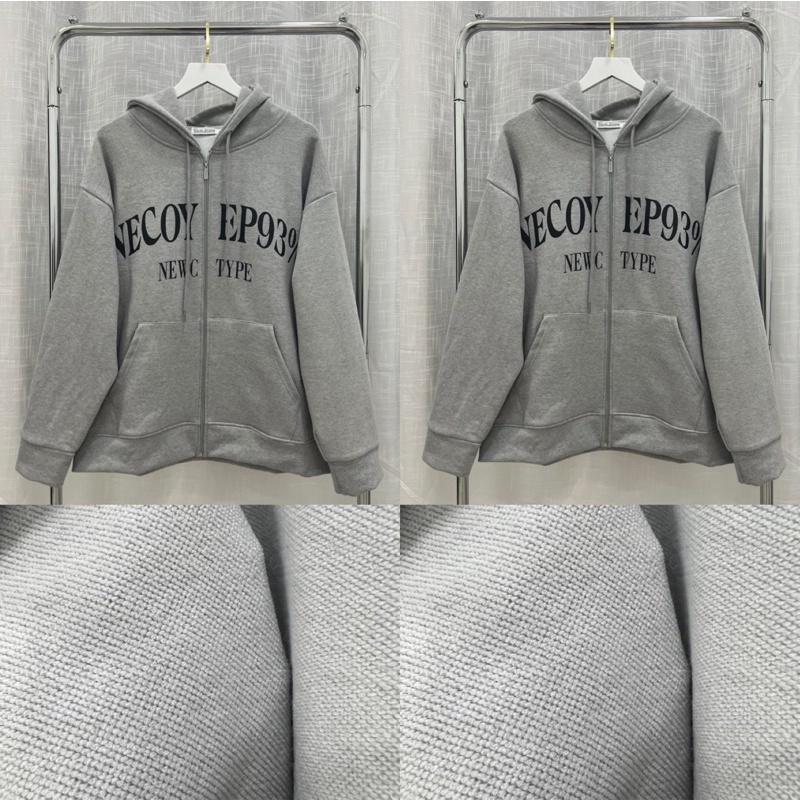 Áo Khoác Nỉ Hoodie Zip MECO Form Rộng Nam Nữ Unisex