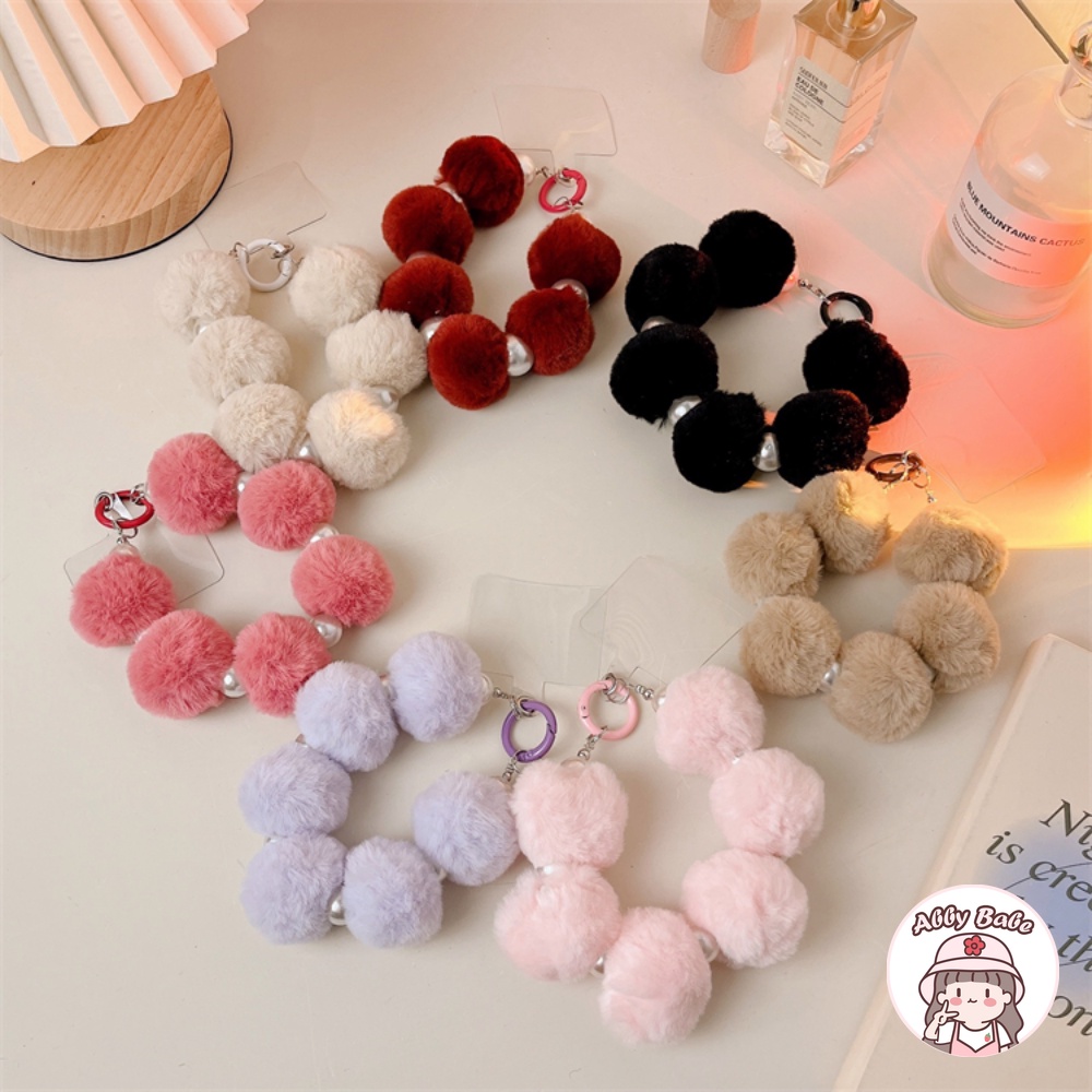 Ốp Điện Thoại Gắn Móc Khóa Thỏ Bông Mềm Mại Cho IPhone 14 13 12 11 Pro Max XS Max XR 8 7 Plus