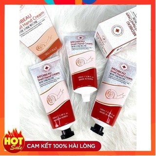 [ Chính Hãng ] Kem Dưỡng Da Tay Ốc Sên Medibeau Snail Hand Cream Hàn Quốc, Tuýp 100ml, Giúp Da Ẩm Mịn, Ngừa Nứt Nẻ