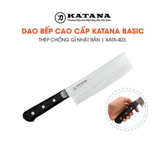 Dao làm bếp cao cấp KATANA Basic Nakiri - Dao thái rau củ KATA403 (165mm)