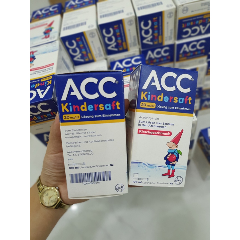 Siro Acc Kindersaft Của Đức 100ml, Giảm Ho Long Đờm Cho Bé