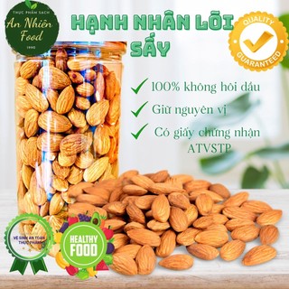 Hạnh nhân tách lõi đã sấy chín 500gr An Nhiên Food