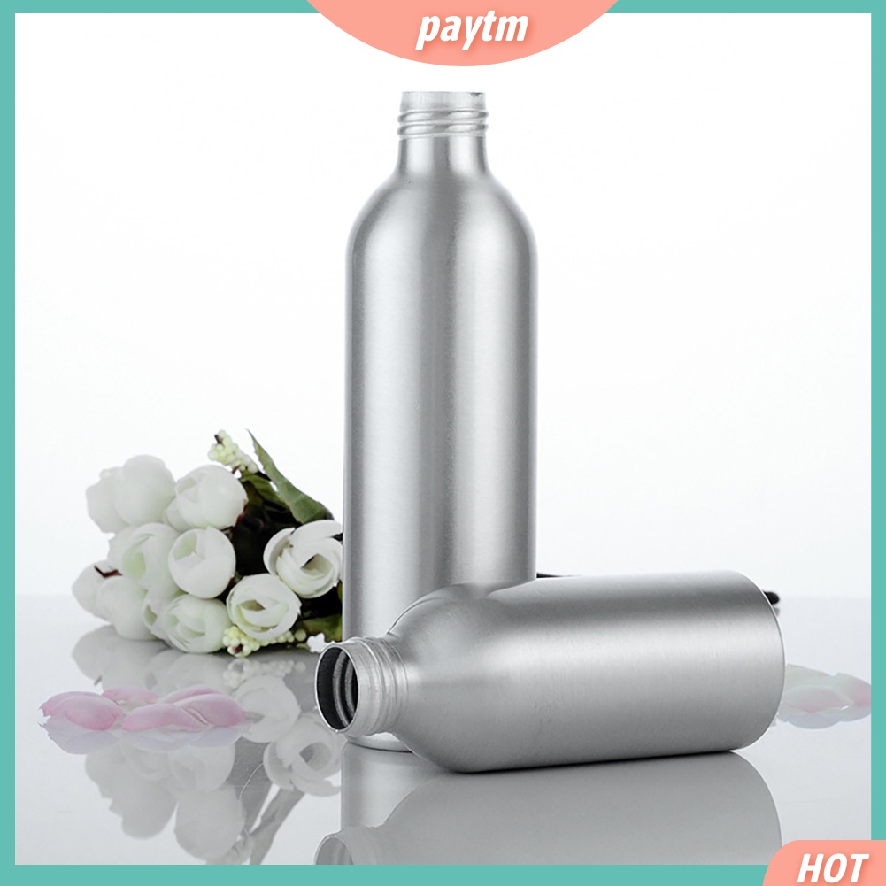 (PTM) Set bình đựng vòi nhấn bằng nhôm cho kem dưỡng ẩm dầu gội sữa tắm 40-250ml