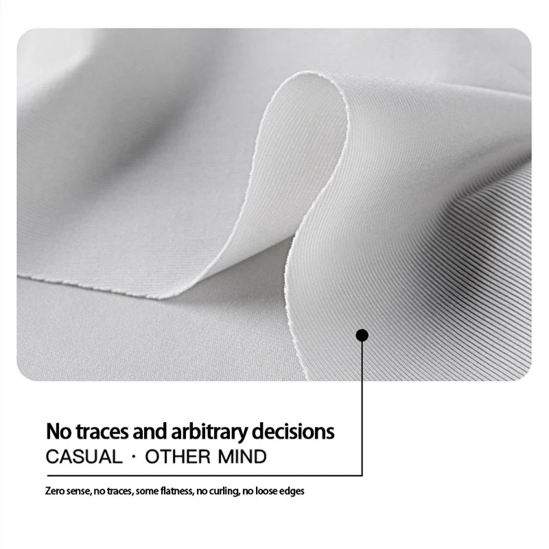 Quần Lót Boxer Vải Lụa Lạnh Siêu Mỏng Thoáng Khí Không Đường May Cá Tính Cho Nam