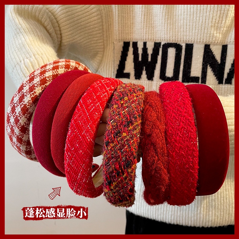 Băng Đô Cài Tóc Phong Cách Hàn Quốc Thời Trang Thu Đông Cho Nữ