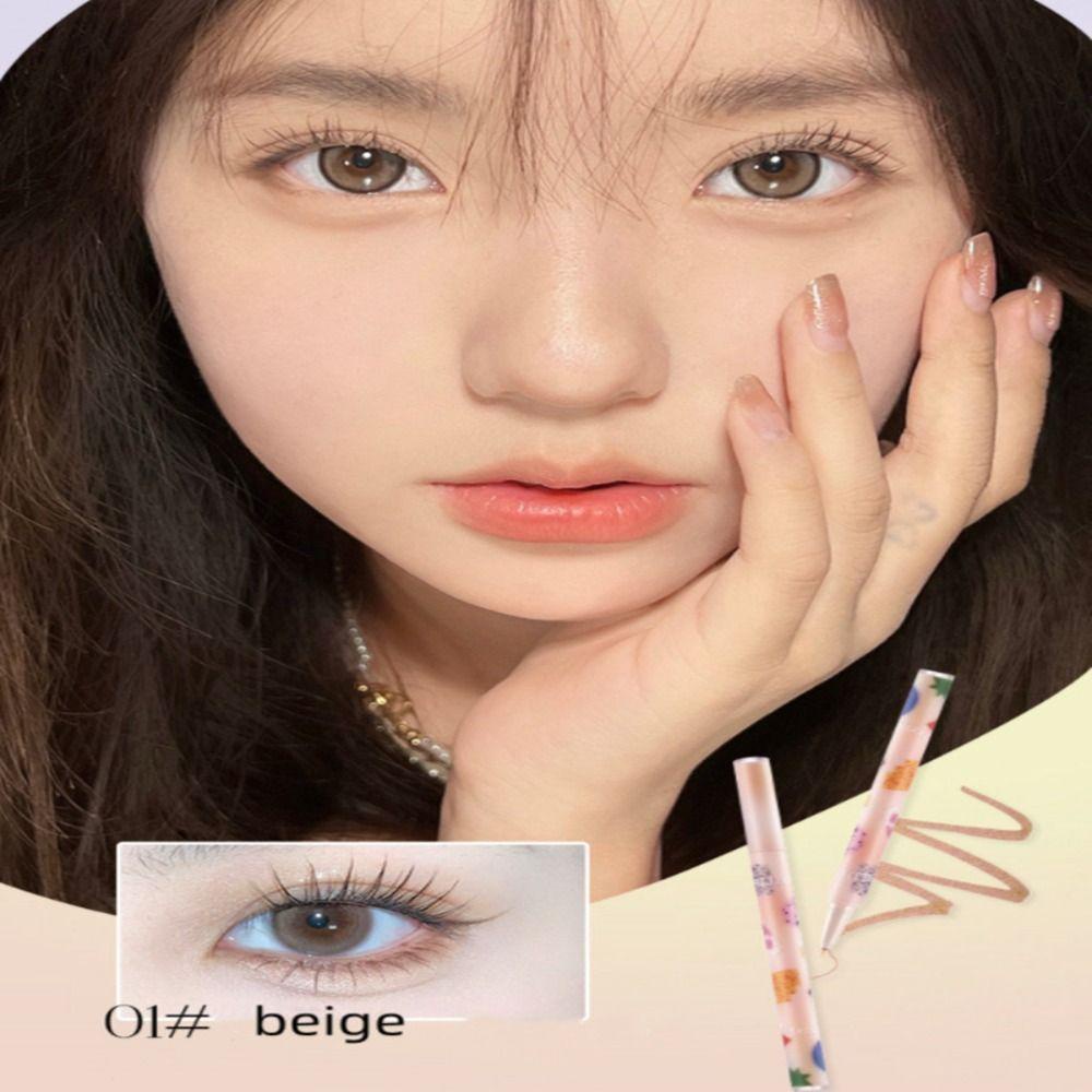 Bút Kẻ Mắt Siêu Mịn Nhanh Khô Chống Thấm Nước Không Bị Nhòe MAXG