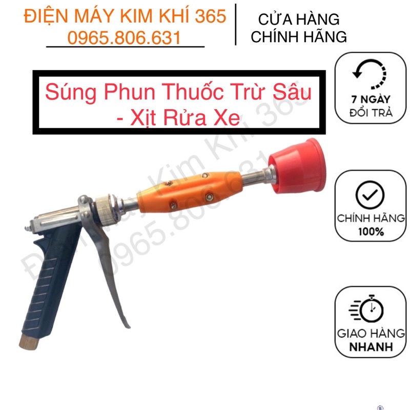 Súng Phun Thuốc Trừ Sâu Cao Cấp - Súng Xịt Rửa Xe