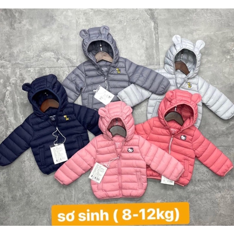 Áo phao siêu nhẹ hàng xuất nhật size siêu nhí