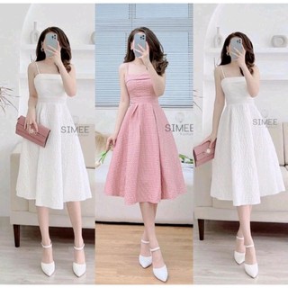 Đầm xoè 2 dây