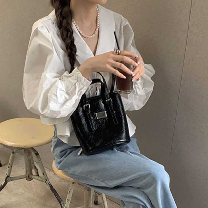 Túi Xách Da PU Sành Điệu Thời Trang Phong Cách Hàn Quốc 2023 Cho Nữ