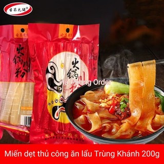 Miến dẹt ăn lẩu Trùng Khánh Ông Xuyên 200g
