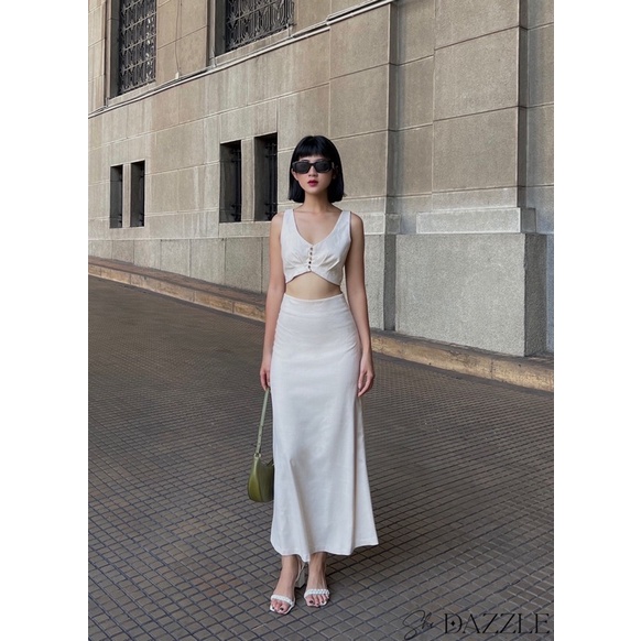 Chân váy dài Maxi hack dáng dễ phối đồ She Dazzle