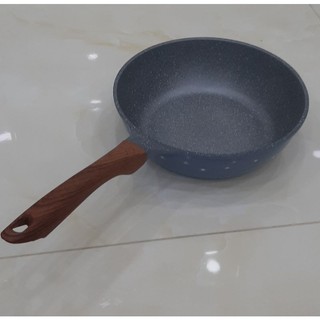 CHẢO VÂN ĐÁ SÂU LÒNG ECORAMIC ĐÁY TỪ 24cm, 26cm, 28cm