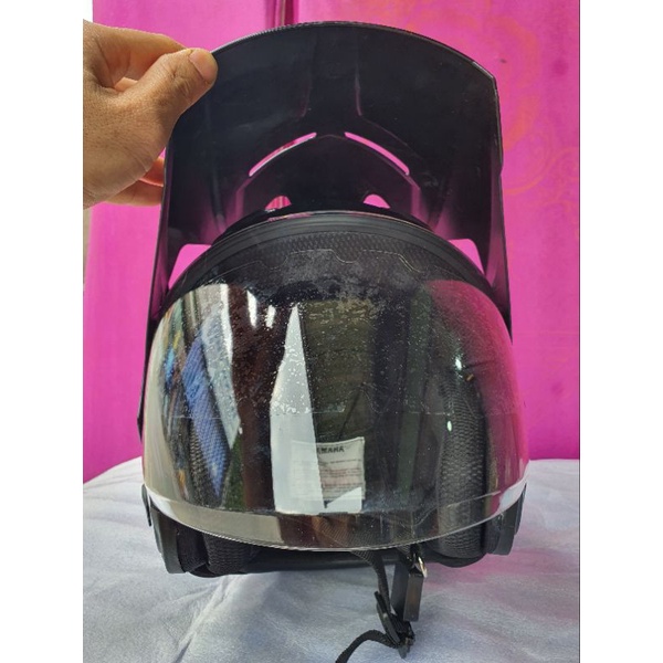 Nón mũ yamaha 3/4 mẫu mới hàng nhập theo xe.