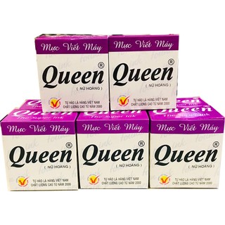 Mực Queen màu : Tím -Đen