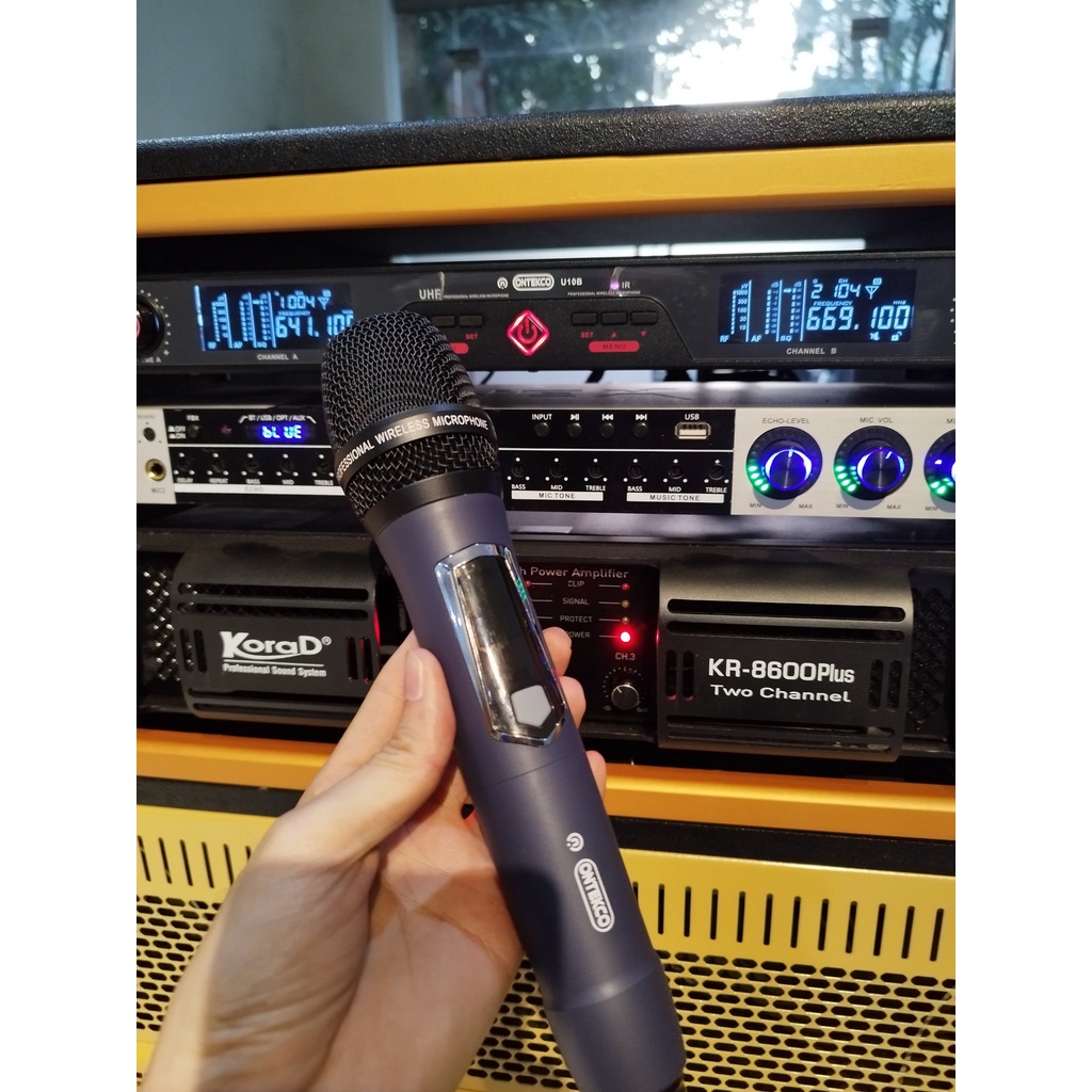 Dàn loa karaoke di động ALL IN 1 ONTEKCO 3340i cao cấp chính hãng.