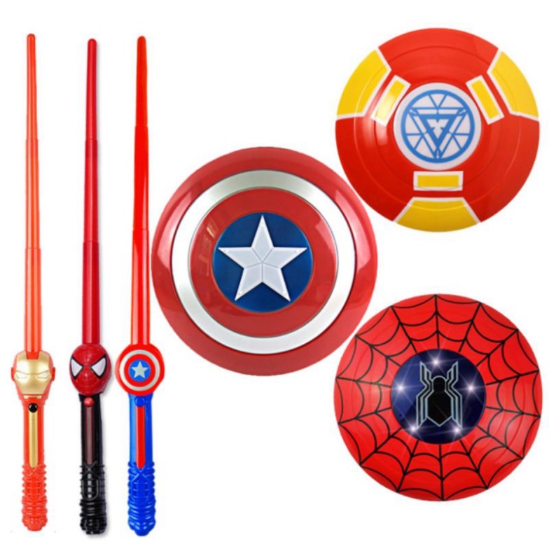 Đồ chơi nhập vai hero phim Biệt đội siêu hero đội áo choàng ,mặt nạ, căng thẳng Spiderman cho bé