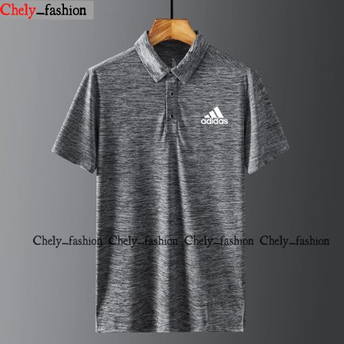Áo Thun Nam Cotton Cổ Trụ mè ⚡ Big Sale⚡ Chấtthun mè Co Giản 2 chiều mềm mịn , không nhăn Chely_fashion