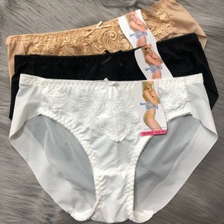 Combo 5 Quần Lót nữ trơn phối ren không viền mông  (Từ 40 – 65kg)