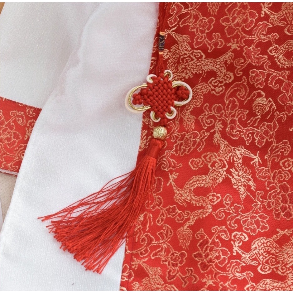 Áo dài cách tân bé trai chất liệu gấm cao cấp ,áo dài cho bé từ 1 đến 9 tuổi MONKEY KIDS