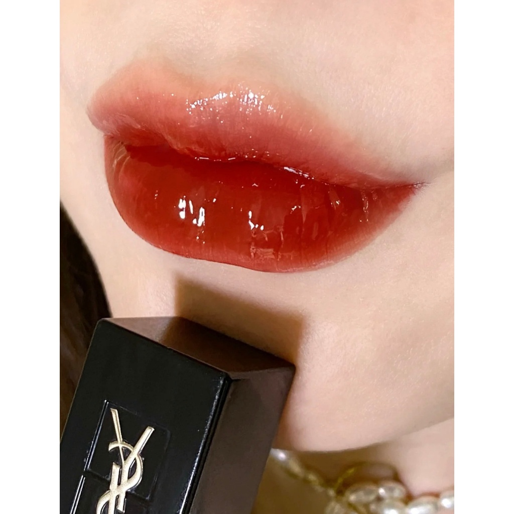 Son kem YSL Rouge Pur Couture Vinyl Cream Creamy Lip Stain - 416 Psychedelic Chili