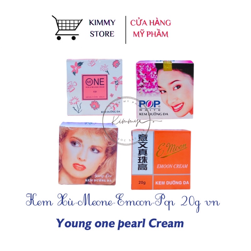 01 hộp kem dưỡng trắng da young one 20g ( xù thiện châu )