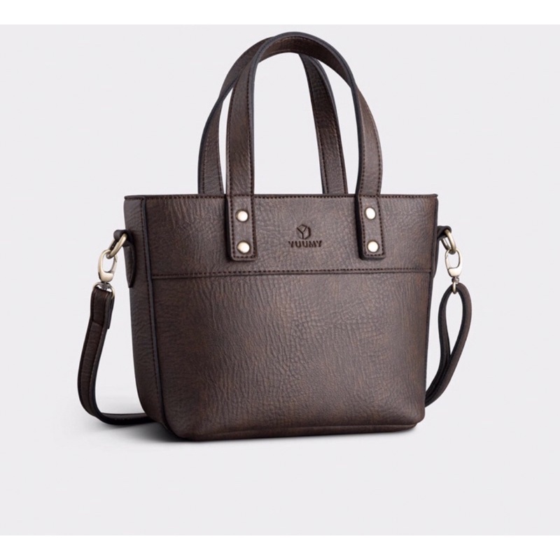 Túi xách da YUUMY YTX25 gồm 2 ngăn