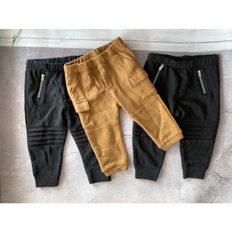 Quần nỉ lót bông cho bé trai 3m-18m