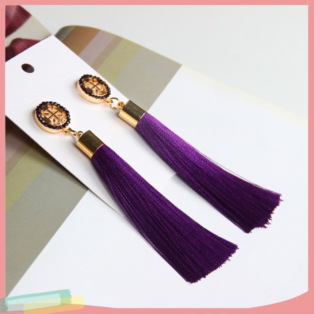 Đôi khuyên tai tua rua phong cách thời trang Bohemian cho nữ