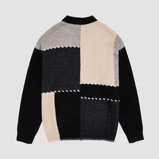 Áo cardigan họa tiết Selected OCT S052 Mono Patchwork