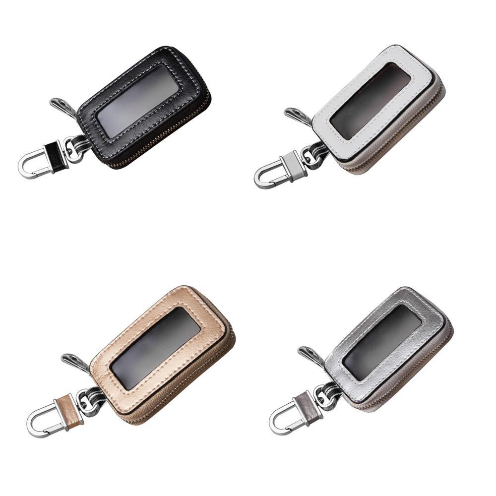 Vỏ Bảo Vệ Chìa Khóa Xe Hơi Trong Suốt Có Khóa Kéo Tiện Dụng Ốp