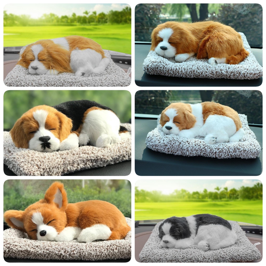 Chó mèo bông than hoạt tính khửi mùi trang trí xe ô tô nhà cửa phòng làm việc,quà tặng đồ chơi trẻ em