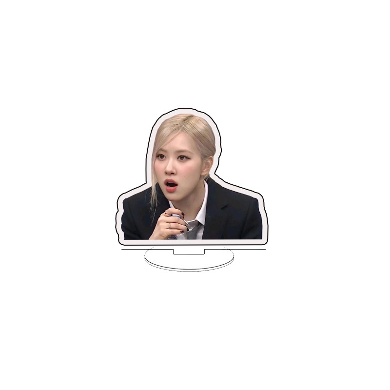 Rose BLACKPINK Bàn Acrylic Đứng mini Đứng Lên