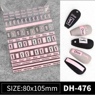 Sticker dán móng tay thương hiệu siêu hot hit