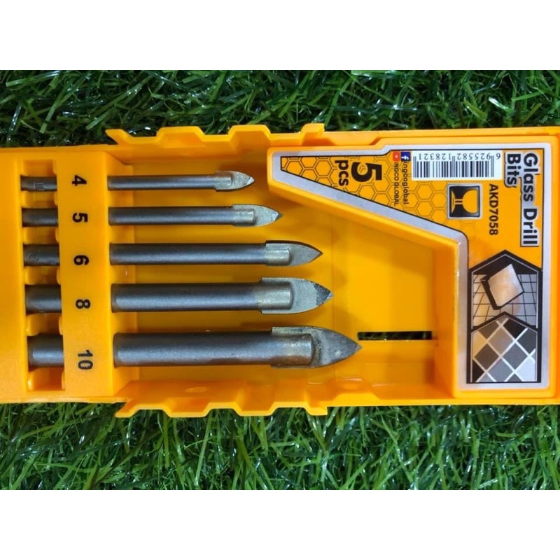 INGCO Bộ 5 mũi khoan kiếng AKD7058