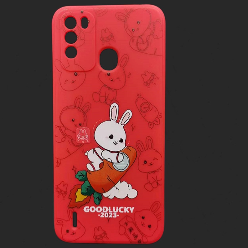 Ốp Điện Thoại Hình Khối Rubik In Hình Gấu Cho Itel Vision 1 Pro S16