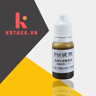 5 Lọ Dung dịch thử độ pH, Dung Dịch Thử Độ Cứng Nước, Thử Độ pH Của Nước Bằng Dung Dịch