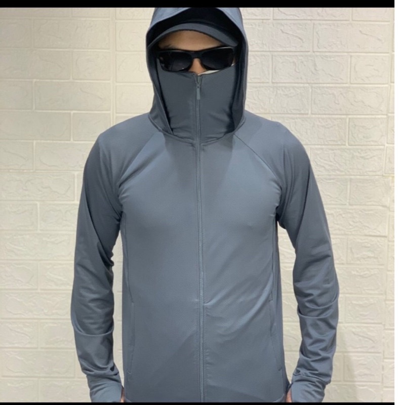 Áo khoác chống nắng nam Luvick chất thông hơi, có túi khoá