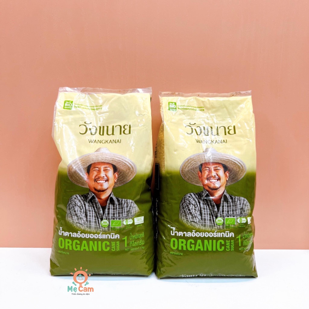 ĐƯỜNG MÍA HỮU CƠ WANGKANAI THÁI LAN 1KG
