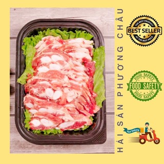 Sườn sụn non heo thái lát nướng xào nhúng lẩu 500g