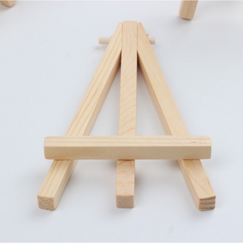 Giá Đỡ Điện Thoại Bằng Gỗ Hình Tam Giác mini 8 * 15Cm