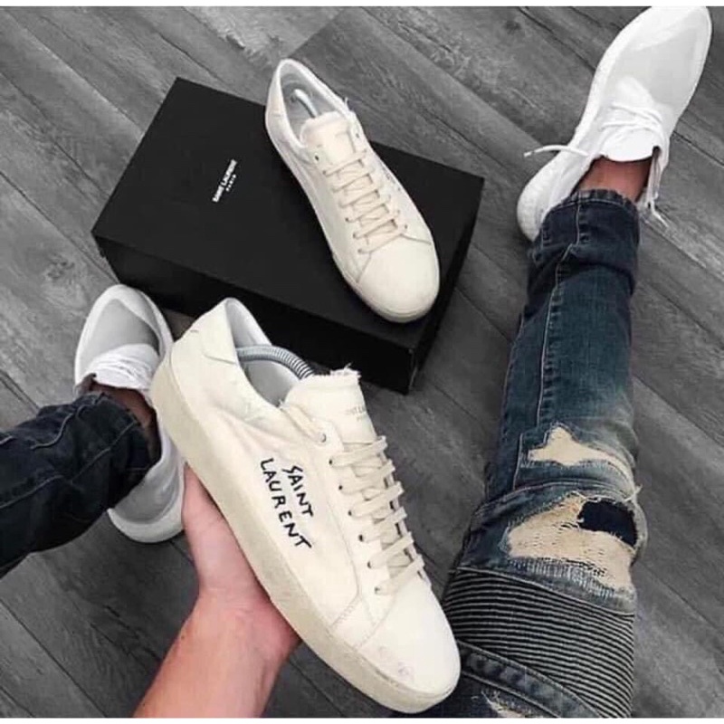 - Hàng Có Sẵn! Saint Laurent Court Classic SL/06 sneakers ✔️ Full box size 36-45