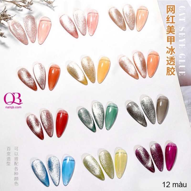 Sơn mắt mèo kim cương huaxi HK NAIL ACCESSORIES