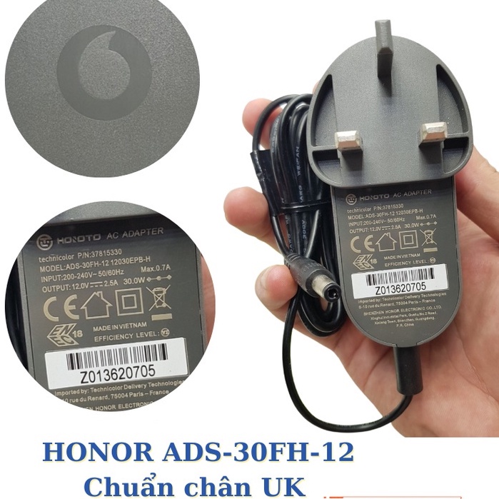 Cục Nguồn 12V2.5A 5.5x2.5MM Chính Hãng Adapter 12V 2.5A nguồn an toàn cho gối massage thiết bị điện tử - ShopThongMinh