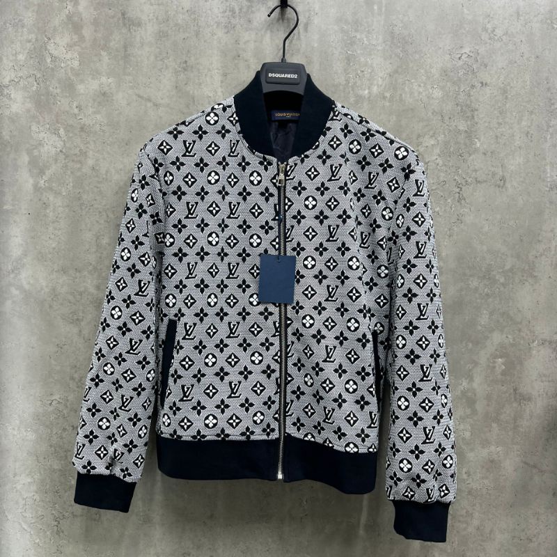 MẪU HOT Áo khoác dù 2 lớp chất ngoại khóa kéo Louis Vuitton LA 1-1